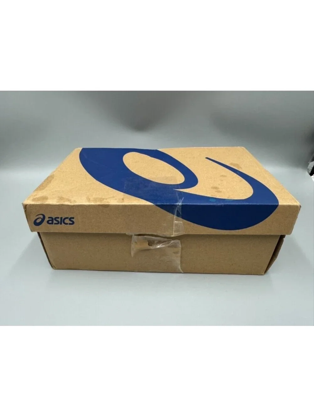 Women’s ASICS Upcourt 6 Volleyball Shoes, Cool Grey/Grey Blue, Size 6.5 w/Box